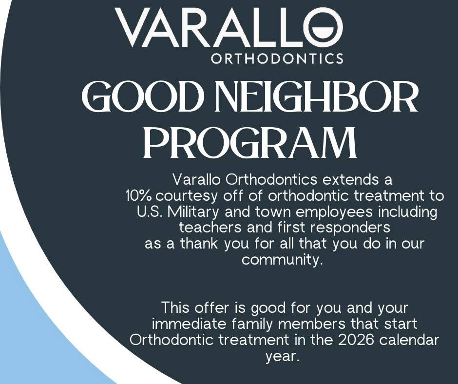 Varallo Orthodontics Good Neighbor Program